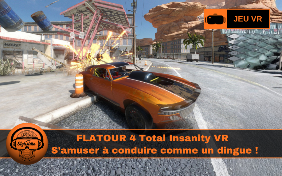 FlatOut 4 Total Insanity VR arrive en VR avec chaos et collisions