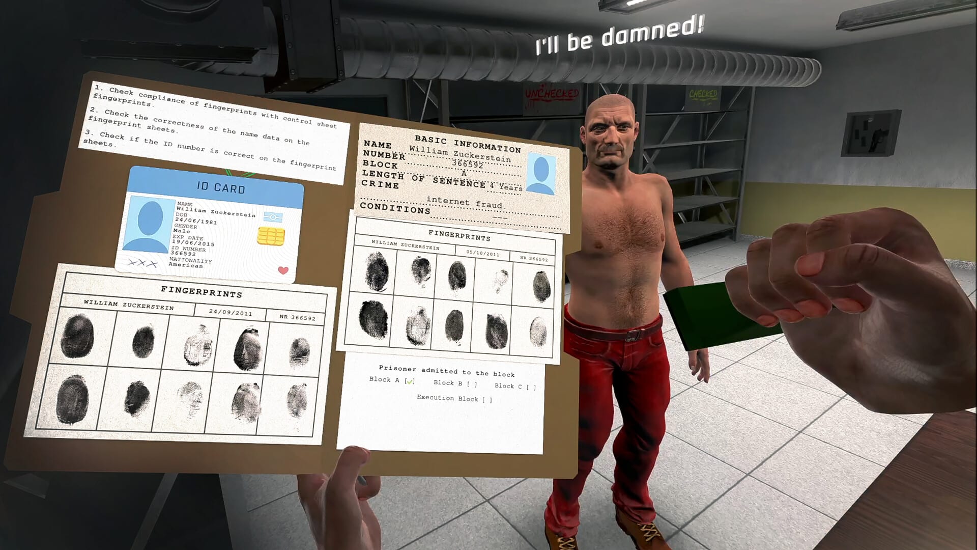 Prison Simulator VR test Prison Simulator VR test