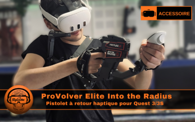 ProVolver Elite Into the Radius : pistolet haptiques Quest 3/3S