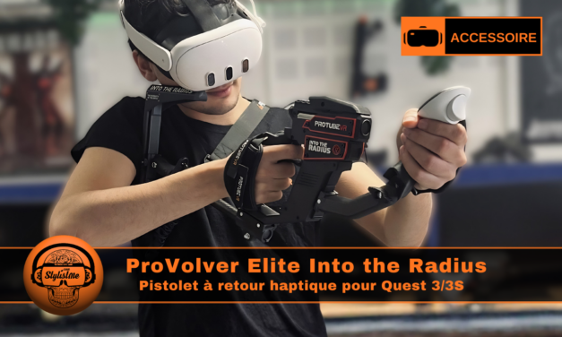 ProVolver Elite Into the Radius : pistolet haptiques Quest 3/3S
