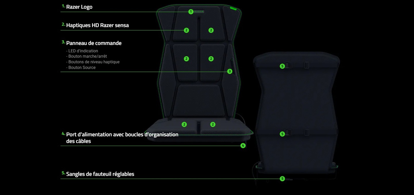 Razer Feyja caractéristiques