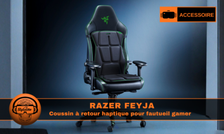 Razer Freyja : coussin à retour haptique pour votre fauteuil gamer