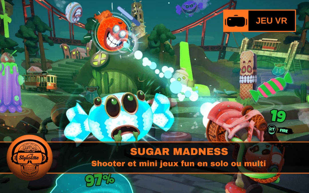 Sugar Madness un shooter solo ou multi : fun et déjanté