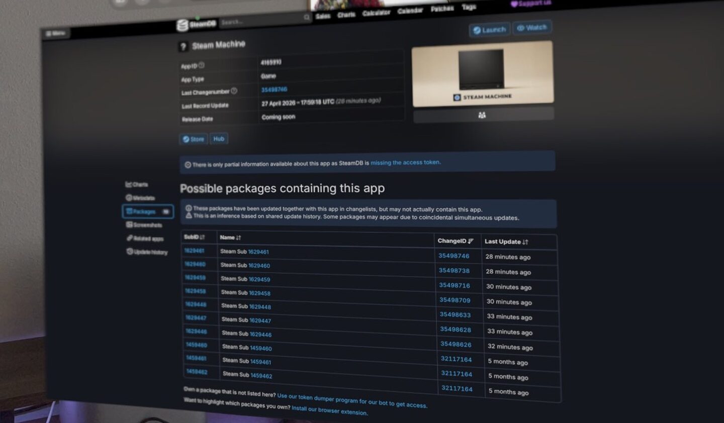 Applications Steam Machine