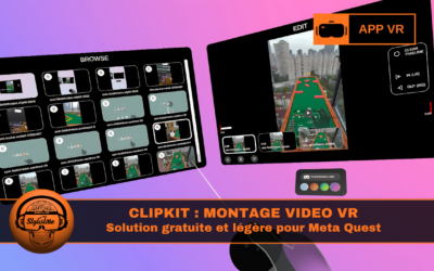 ClipKit Video Clip Editor VR montage simple gratuit sans PC