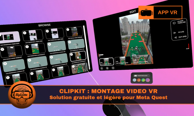ClipKit Video Clip Editor VR montage simple gratuit sans PC