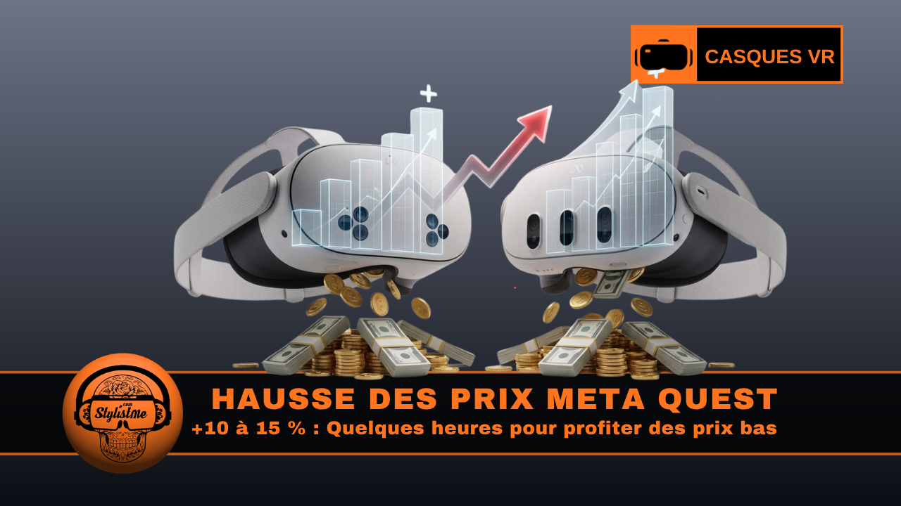 Hausse prix Meta Quest