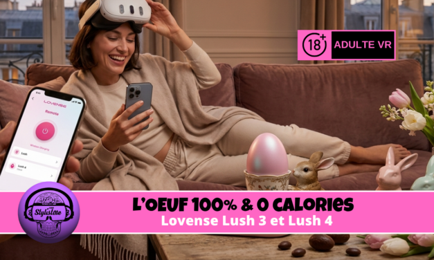 Lovense Lush : l&rsquo;oeuf de Pacques qui donne du plaisir sans grossir !