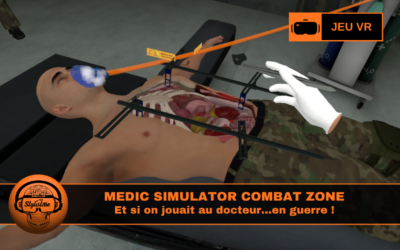 Medic Simulator Combat Zone VR simulation médicale guerre