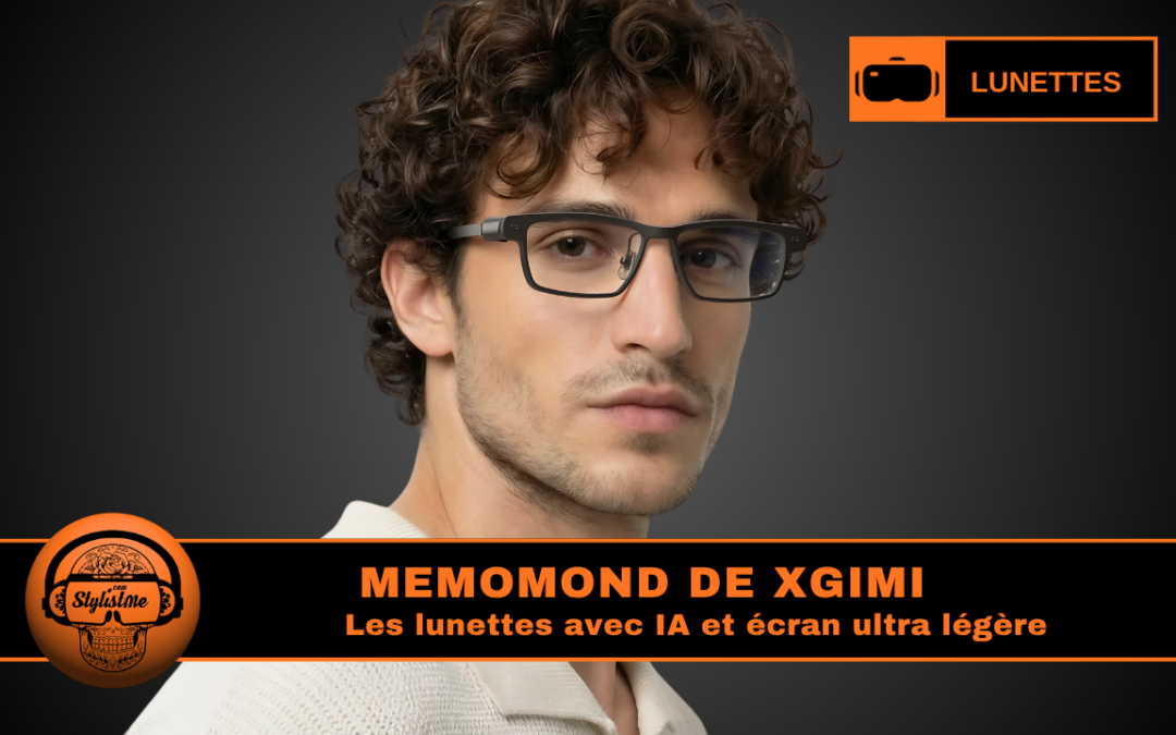 MemoMind : les lunettes IA discrètes avec écran de XGIMI