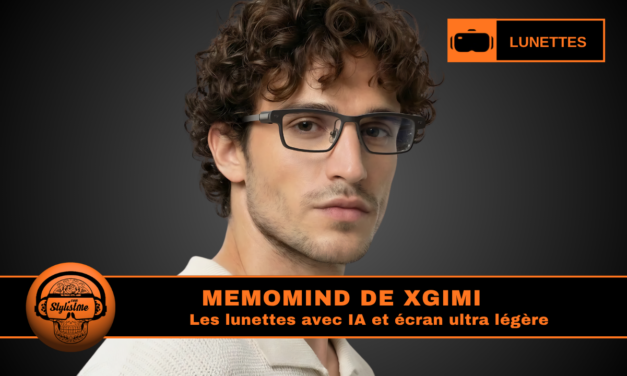 MemoMind : les lunettes IA discrètes avec écran de XGIMI