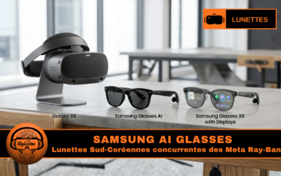 Samsung lunettes connectées boostées à IA : l’avenir mobile sur le nez