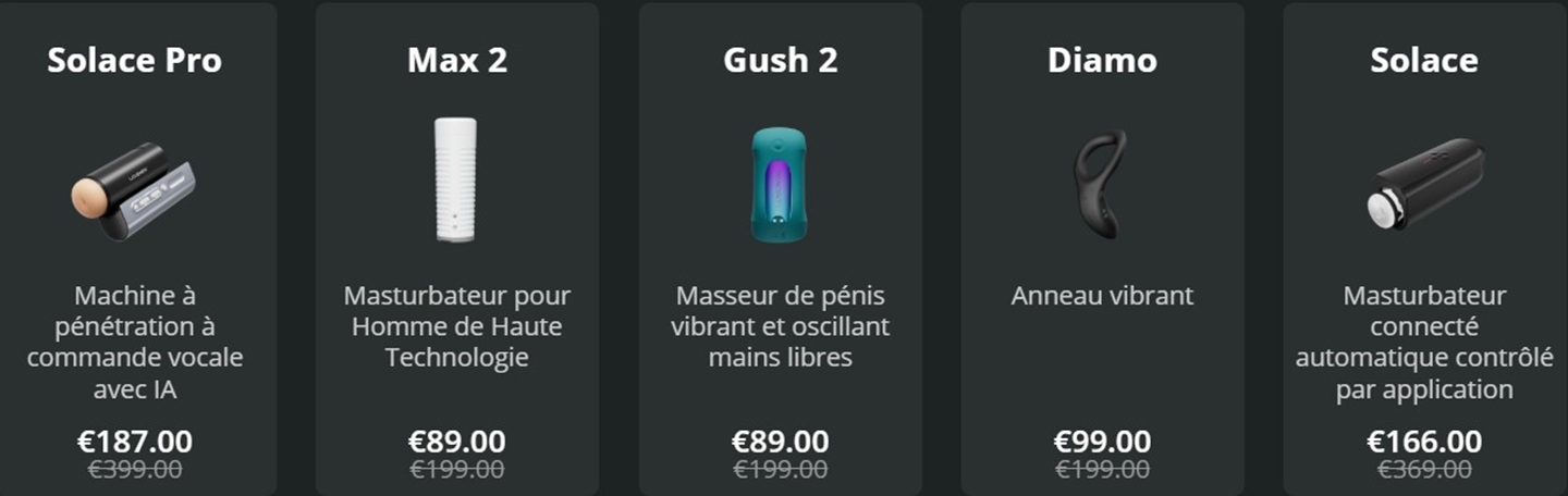 Sextoys hommes VR