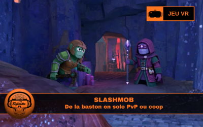 Slashmob VR combat action rapide Meta Quest