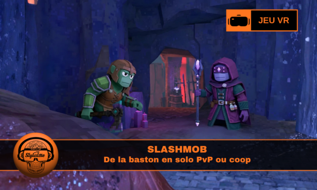 Slashmob VR combat action rapide Meta Quest