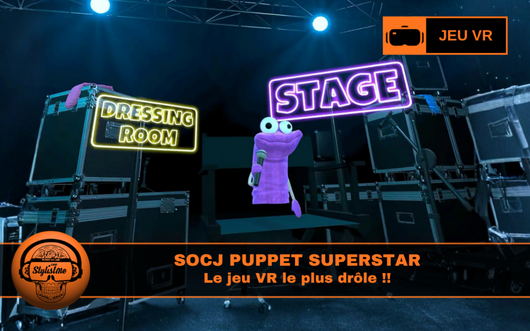 Sock Puppet Superstar : chantez avec une chaussette en VR