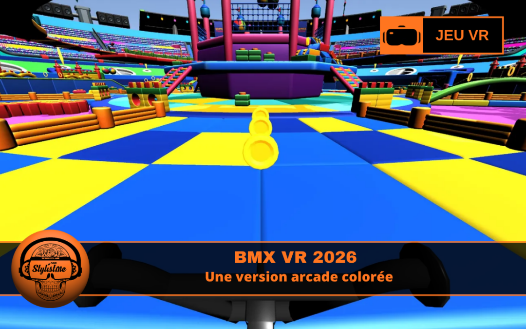 BMX sensations de pilotage et figures freestyle en VR