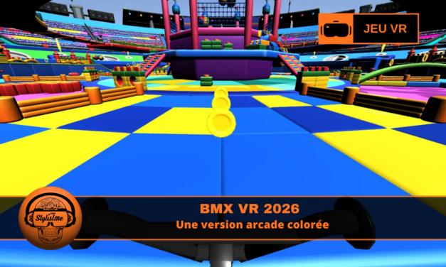 BMX sensations de pilotage et figures freestyle en VR