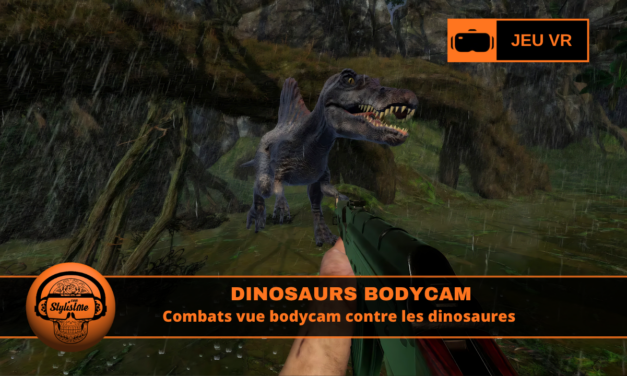Dinosaurs Bodycam expérience survie et tir dinosaures Meta Quest
