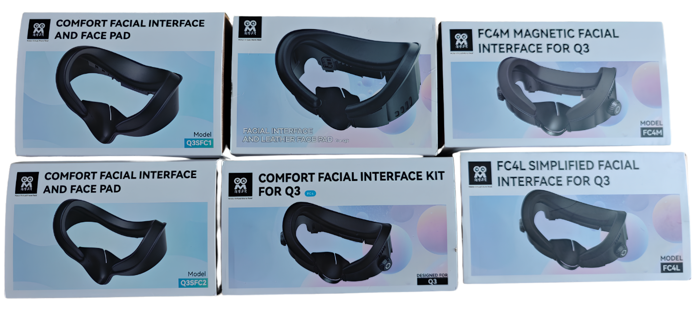 Gamme interface faciale AMVR 2026 Gamme interface faciale AMVR 2026