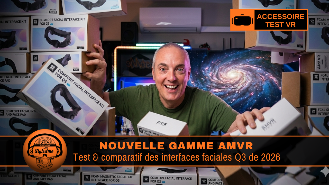 Interface faciale Meta Quest 3 AMVR