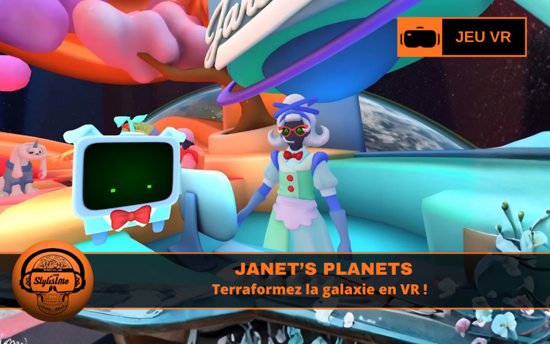 Janet’s Planets sur Meta Quest et SteamVR, la terraformation en VR
