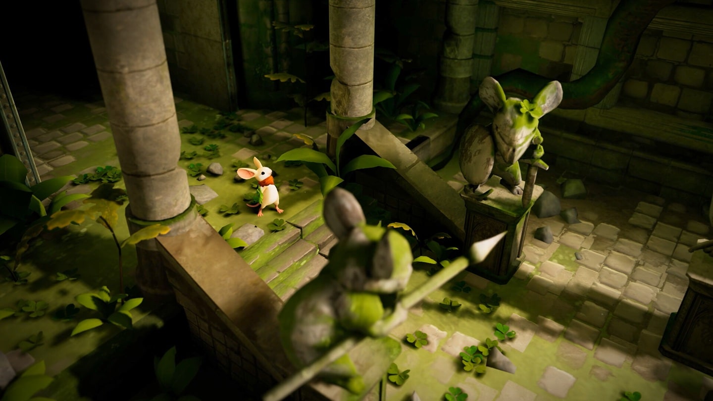 Moss The Forgotten Relic test
