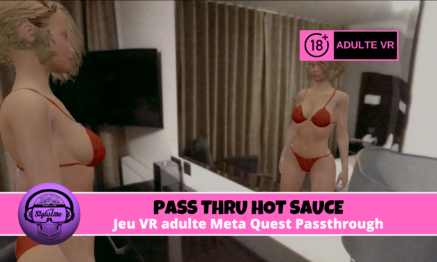 Pass Thru Hot Sauce simulation AR VR Meta Quest passthrough