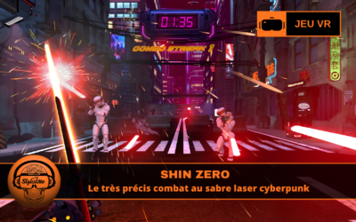 Shin Zero : combats au sabres laser ambiance arcade cyberpunk