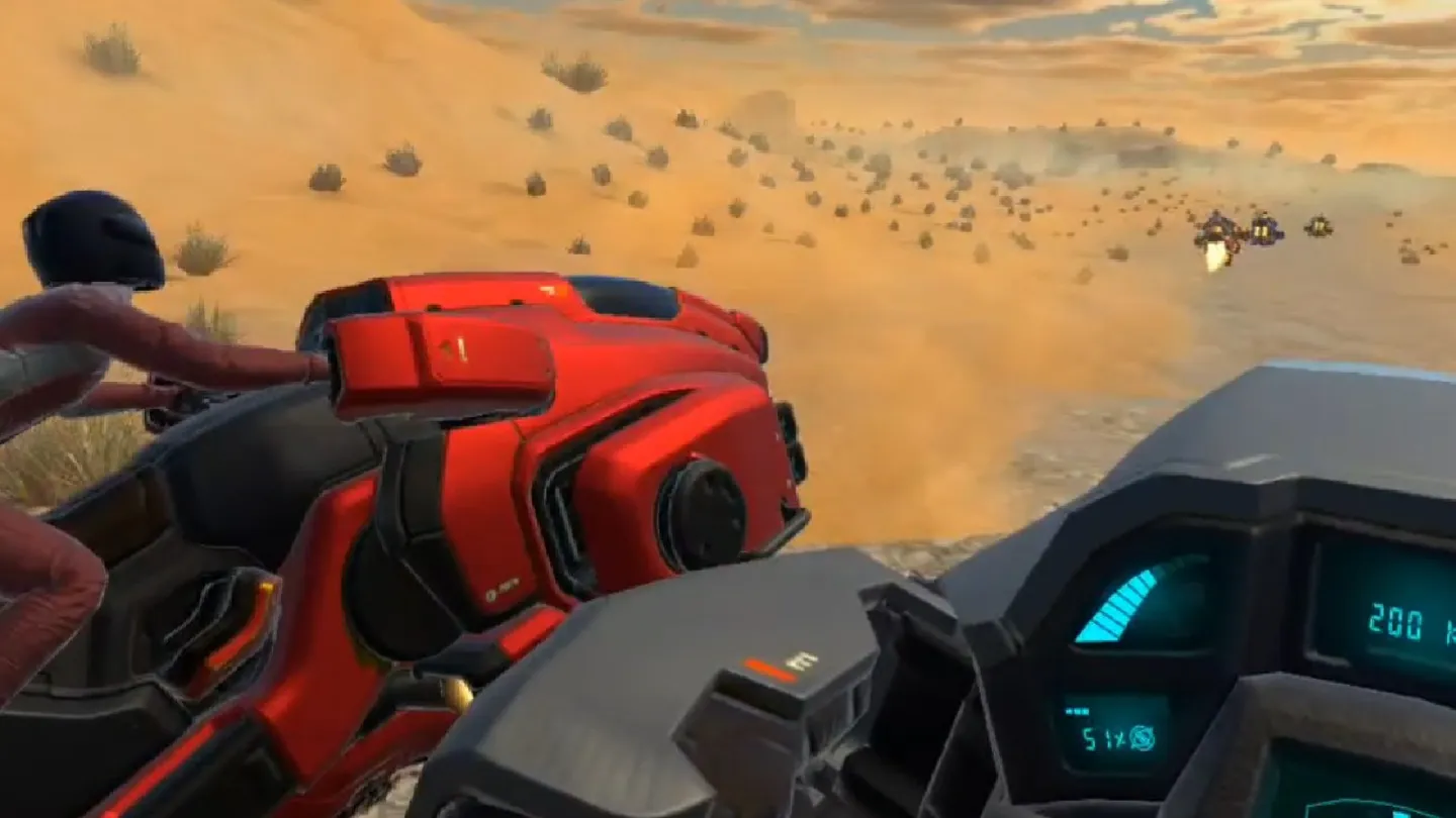 Tempest Rider test
