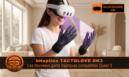 bHaptics TactGlove DK3 : le gant VR tactile nouvelle génération