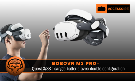 BOBOVR M3 PRO Plus : nouvelle sangle double configuration Quest 3/3S
