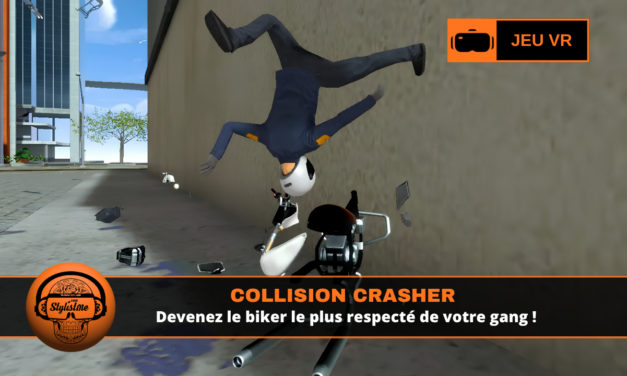 Collision Crasher chaque poursuite en moto devient un crash spectaculaire