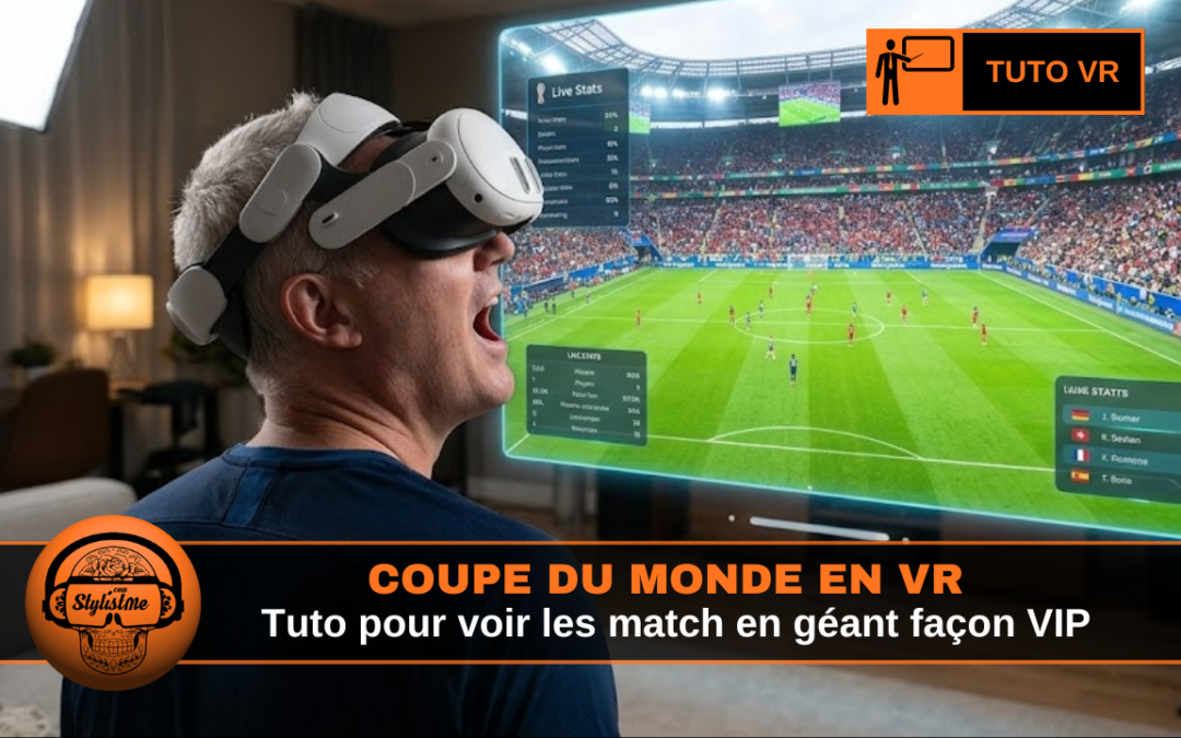 Coupe du monde en VR : comment regarder les matchs de foot
