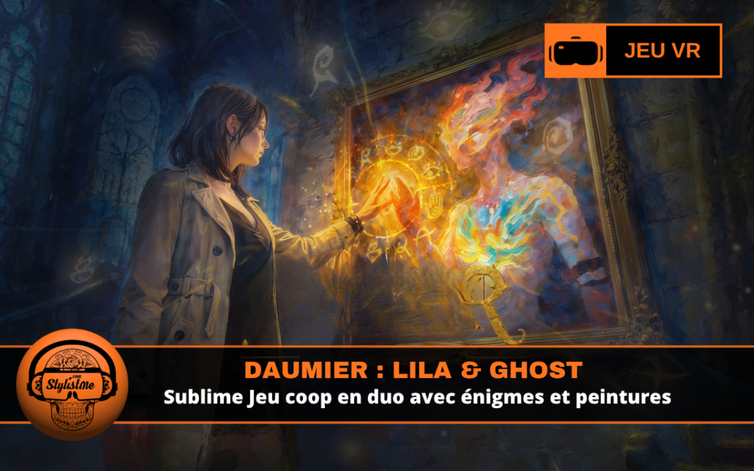 Daumier Lila and Ghost : Aventure coop énigmes et peintures sur Quest