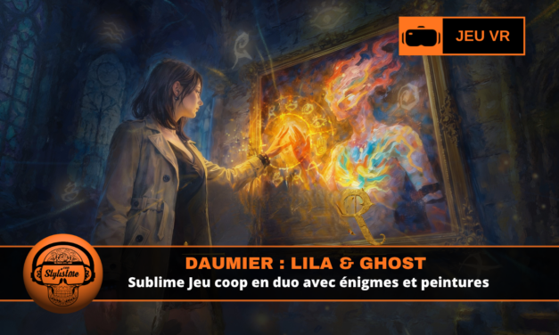 Daumier Lila and Ghost : Aventure coop énigmes et peintures sur Quest