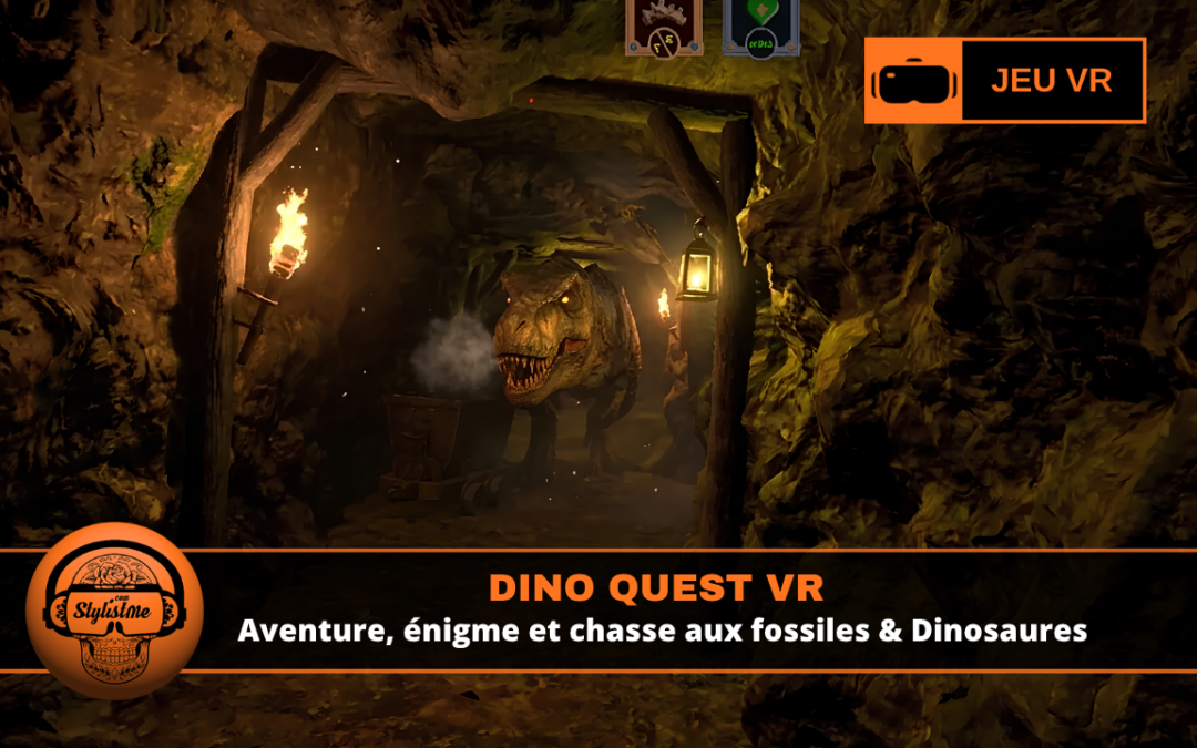 Dino Quest VR explore les mystères des dinosaures en immersion