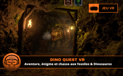 Dino Quest VR explore les mystères des dinosaures en immersion