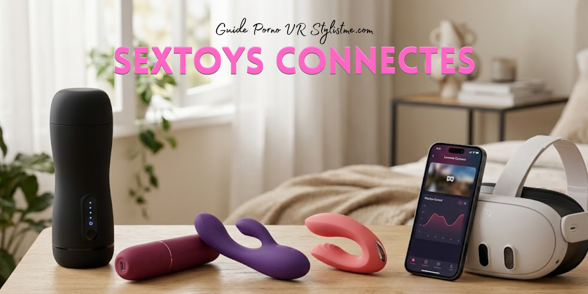 Sextoy connecté porno VR