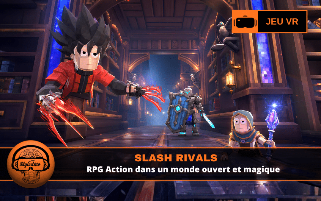 Slash Rivals :  RPG dans un monde ouvert pixelisé