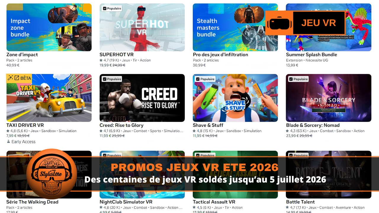 Soldes Meta Quest été 2026