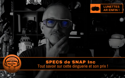 Specs Snap : vraies premières lunettes de réalité augmentée
