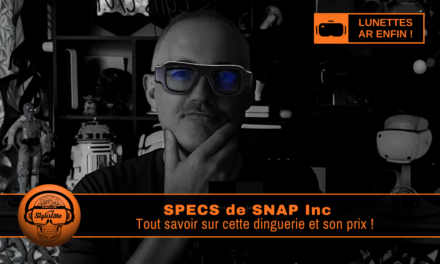 Specs Snap : vraies premières lunettes de réalité augmentée