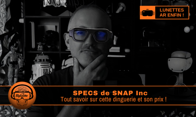 Specs Snap : vraies premières lunettes de réalité augmentée