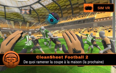 CleanSheet Soccer 2 : l’arrêt en réalité virtuelle sur Meta Quest