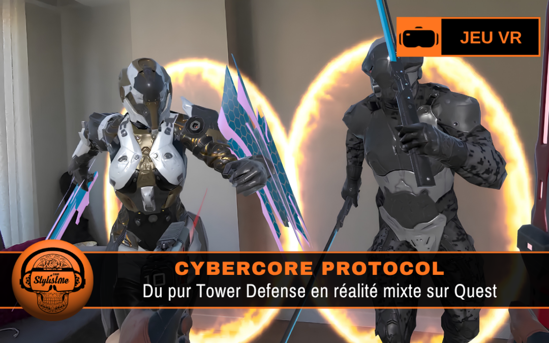 Cybercore Protocol :  tower defense en réalité mixte dans votre salon