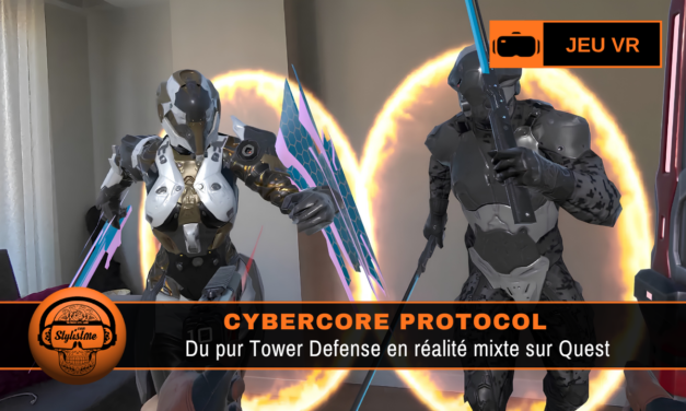 Cybercore Protocol :  tower defense en réalité mixte dans votre salon