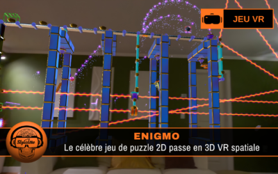 Enigmo : casse-tête 3D spatial sur PC VR et Meta Quest