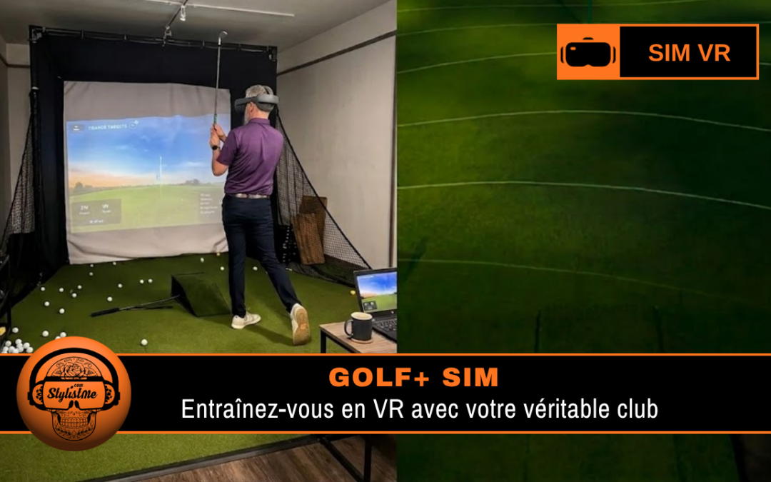 GOLF+ Simulator : jouer au golf virtuel avec votre véritable club de golf