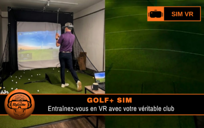 GOLF+ Simulator : jouer au golf virtuel avec votre véritable club de golf